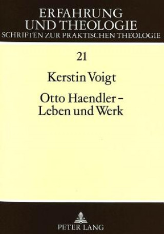 Libro Otto Haendler - Leben und Werk Kerstin Voigt