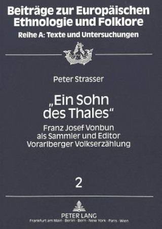Carte Â«Ein Sohn des ThalesÂ» Peter Strasser