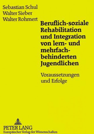 Книга Beruflich-Soziale Rehabilitation Und Integration Von Lern- Und Mehrfachbehinderten Jugendlichen Sebastian Schul