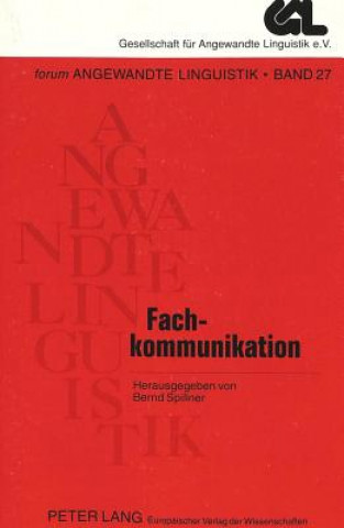 Книга Fachkommunikation Bernd Spillner