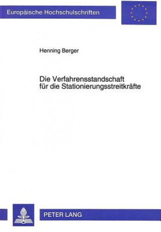 Carte Die Verfahrensstandschaft fuer die Stationierungsstreitkraefte Henning Berger