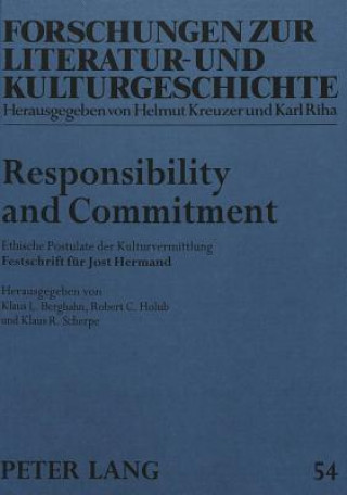 Knjiga Responsibility and Commitment Klaus L. Berghahn