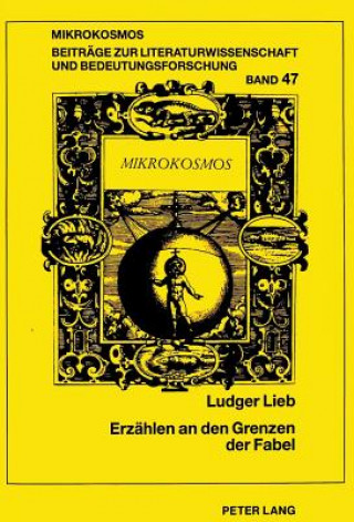 Kniha Erzaehlen an den Grenzen der Fabel Ludger Lieb