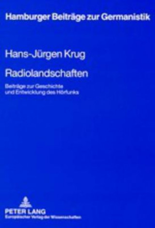 Kniha Radiolandschaften Hans-Jürgen Krug