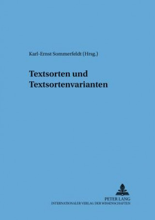 Carte Textsorten und Textsortenvarianten Karl-Ernst Sommerfeldt