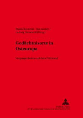 Kniha Gedaechtnisorte in Osteuropa Rudolf Jaworski