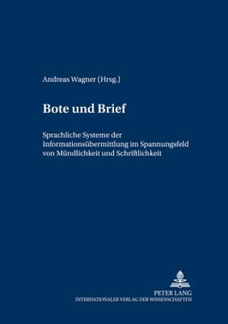 Kniha Bote Und Brief Andreas Wagner