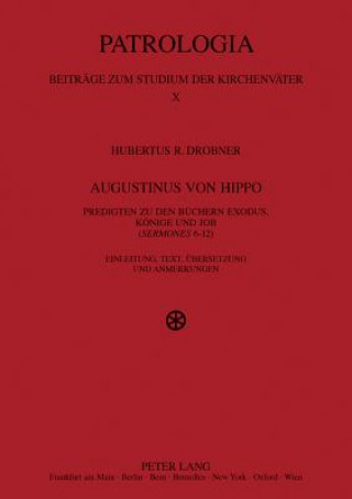 Könyv Augustinus von Hippo Hubertus R. Drobner