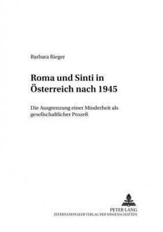 Carte Roma Und Sinti in Oesterreich Nach 1945 Barbara Rieger