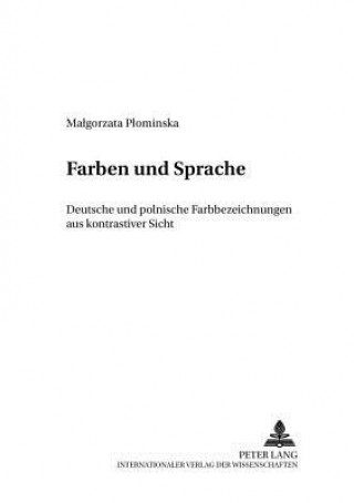 Livre Farben Und Sprache Malgorzata Plominska