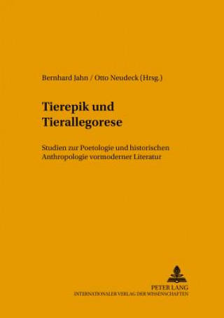 Buch Tierepik Und Tierallegorese Bernhard Jahn