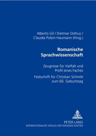 Kniha Romanische Sprachwissenschaft Alberto Gil