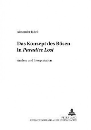 Książka Das Konzept des Boesen in Â«Paradise LostÂ» Alexander Bidell