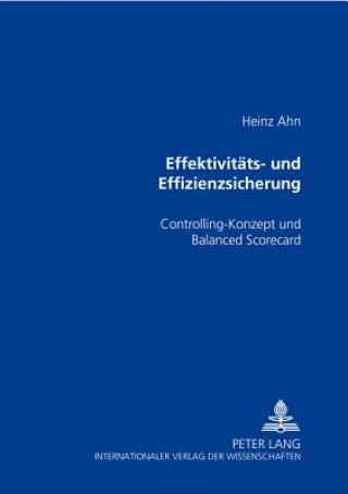 Kniha Effektivitaets- Und Effizienzsicherung Heinz Ahn