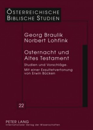 Kniha Osternacht Und Altes Testament Georg Braulik