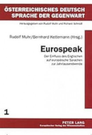 Książka Eurospeak Rudolf Muhr