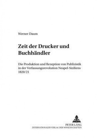 Buch Zeit Der Drucker Und Buchhaendler Werner Daum