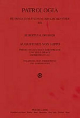 Livre Augustinus von Hippo Hubertus R. Drobner