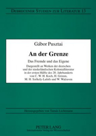 Knjiga der Grenze Gábor Pusztai