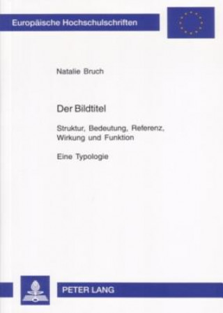 Knjiga Der Bildtitel Natalie Bruch