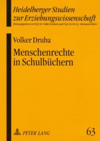 Книга Menschenrechte in Schulbuechern Volker Druba