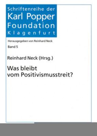 Könyv Was Bleibt Vom Positivismusstreit? Reinhard Neck