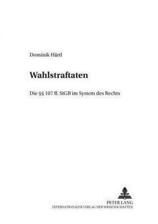 Libro Wahlstraftaten Dominik Härtl