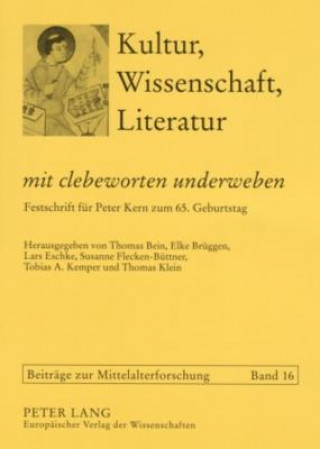 Kniha Â«mit clebeworten underwebenÂ» Thomas Bein