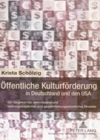 Buch Oeffentliche Kulturfoerderung in Deutschland und den USA Krista Schölzig