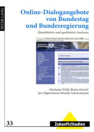 Kniha Online-Dialogangebote Von Bundestag Und Bundesregierung Michaela Wölk