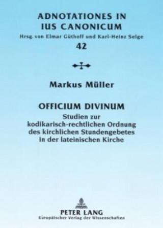 Książka Officium Divinum Markus Müller