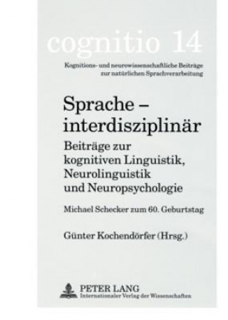 Book Sprache - interdisziplinaer Günter Kochendörfer