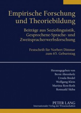 Book Empirische Forschung und Theoriebildung Bernt Ahrenholz