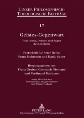 Carte Geistes-Gegenwart Franz Gruber