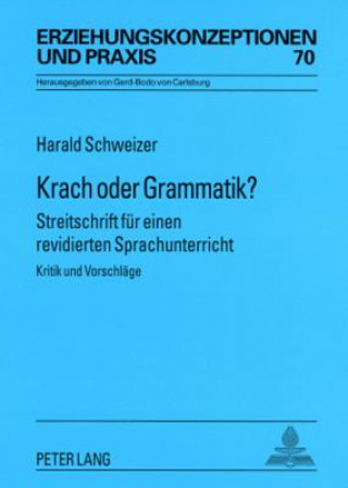 Buch Krach oder Grammatik? Harald Schweizer