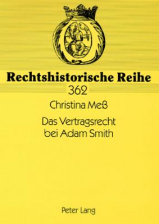 Knjiga Vertragsrecht Bei Adam Smith Christina Meß