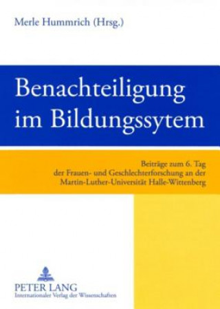 Książka Benachteiligung Im Bildungssystem Merle Hummrich