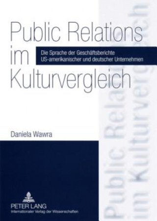 Knjiga Public Relations Im Kulturvergleich Daniela Wawra