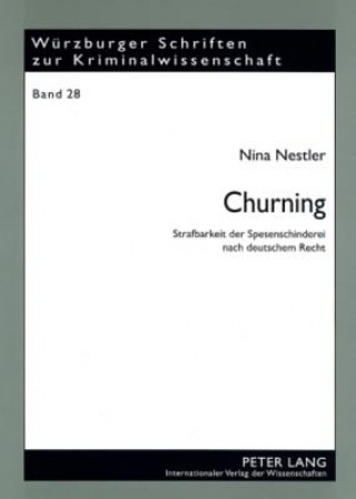 Kniha Churning Nina Nestler