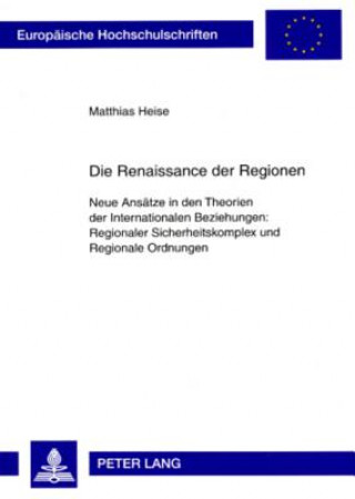 Knjiga Renaissance Der Regionen Matthias Heise