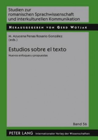 Książka Estudios Sobre El Texto M. Azucena Penas