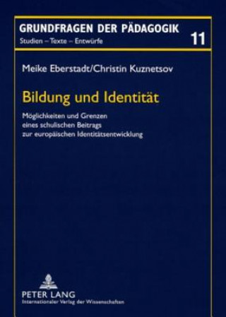 Buch Bildung Und Identitaet Meike Eberstadt