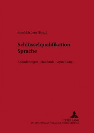 Kniha Schleusselqualifikation Sprache Friedrich Lenz