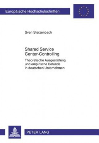 Kniha Shared Service Center-Controlling Sven Sterzenbach
