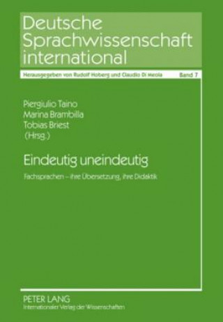 Книга Eindeutig Uneindeutig Piergiulio Taino