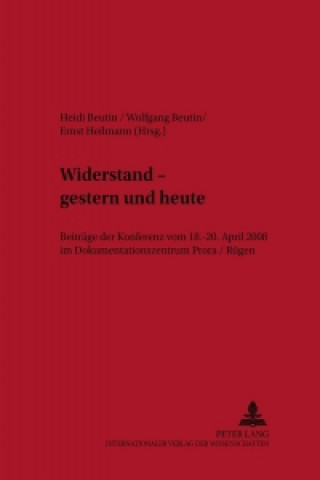 Книга Widerstand - gestern und heute Heidi Beutin