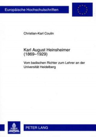 Carte Karl August Heinsheimer (1869-1929) Christian-Karl Coulin
