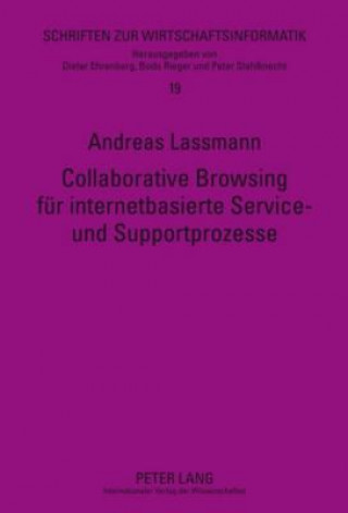 Kniha Collaborative Browsing fuer internetbasierte Service- und Supportprozesse Andreas Lassmann