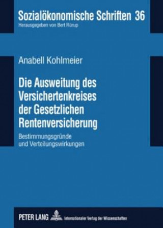 Carte Ausweitung Des Versichertenkreises Der Gesetzlichen Rentenversicherung Anabell Kohlmeier