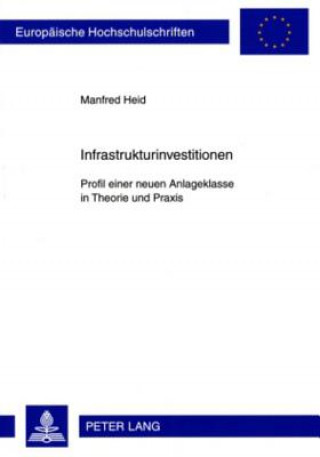 Βιβλίο Infrastrukturinvestitionen Manfred Heid